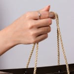 Radiant Link Diamond Ring