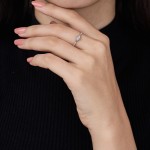 Radiant Diamond Shape Ring