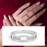 Diamond Link Harmony Ring