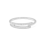 Twin Rows Diamond Ring