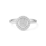 Timeless Halo Diamond Ring
