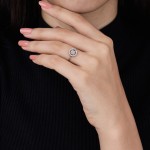 Timeless Halo Diamond Ring