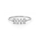 Diamond Matrix Ring