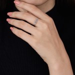 Diamond Matrix Ring