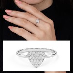 Radiant Triangle Diamond Ring