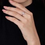 Radiant Triangle Diamond Ring