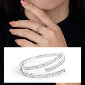 Diamond Flow Elegance Ring