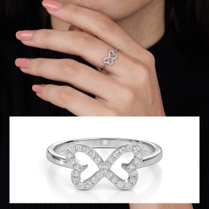 Butterfly Grace Diamond Ring