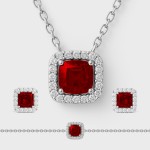 White Gold Diamond Elegance Set