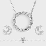 White Gold Luminous Diamond Set