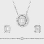 White Gold Diamond Embrace Set
