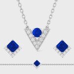 White Gold Serenity Diamond Set